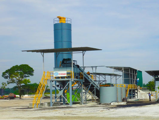 125kw 400t / H Beton Karıştırma ve Karıştırma Tesisi Yol İnşaat Makinaları