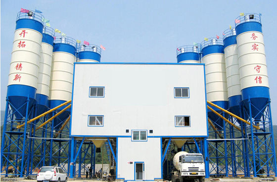 HZS180 205KW 180m3 / H Mobil Beton Santrali Yol İnşaat Makinaları