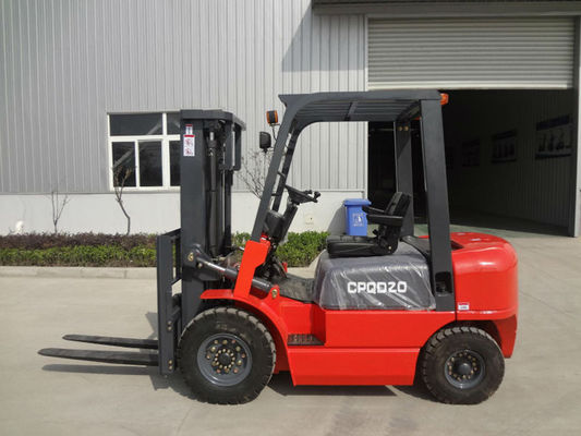 YTO 2250rpm 2t Lojistik Makinaları Ön Yükleyici Forklift