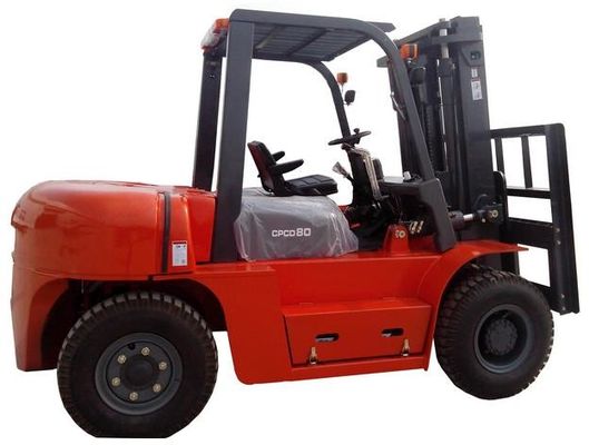 YTO 88.2kw 8ton Lojistik Makinaları Dizel Powered Forklift